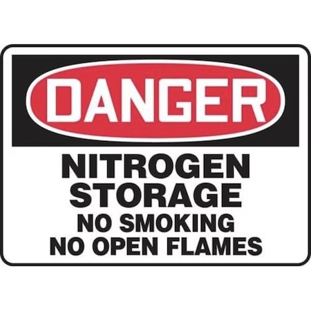 Accuform OSHA DANGER SAFETY SIGN NITROGEN MCHL056XT MCHL056XT